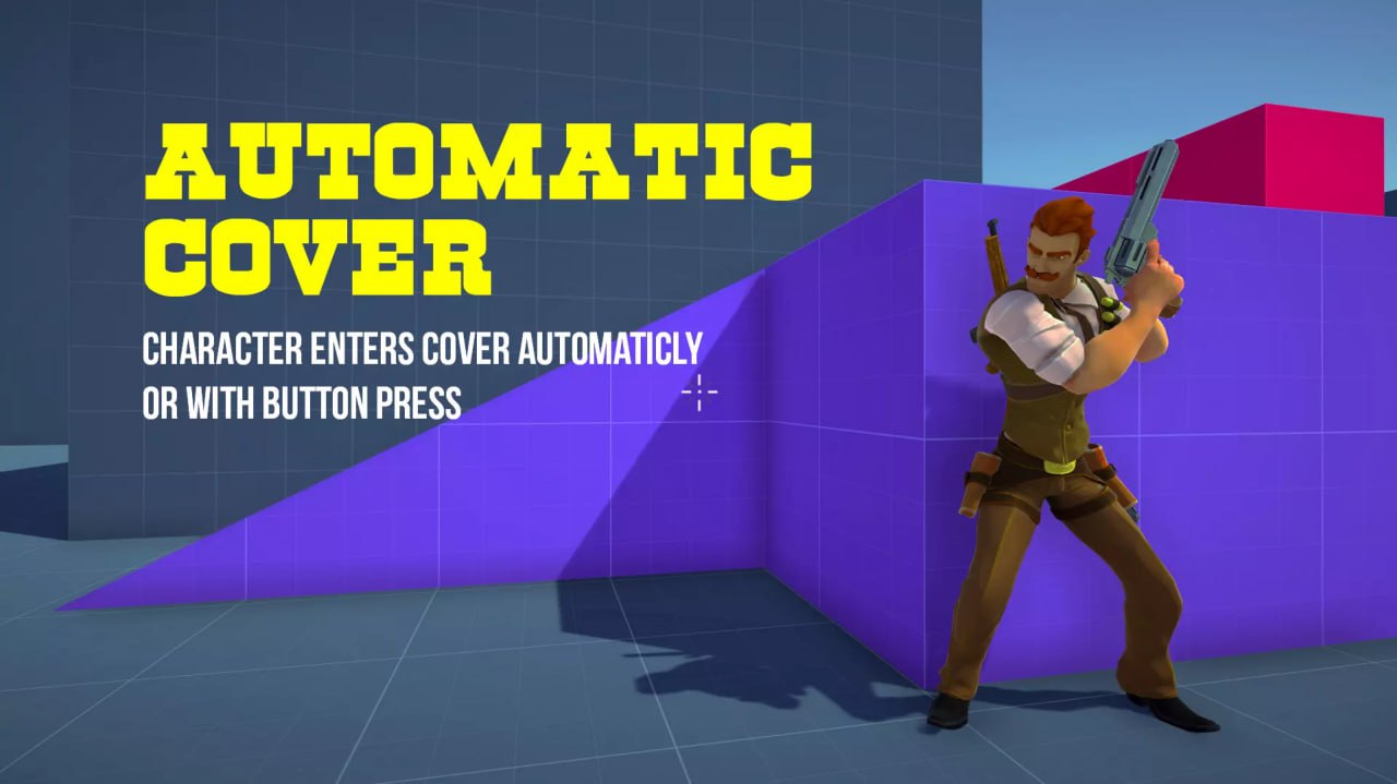 Third Person Cover Shooter Template📱 - изображение 2